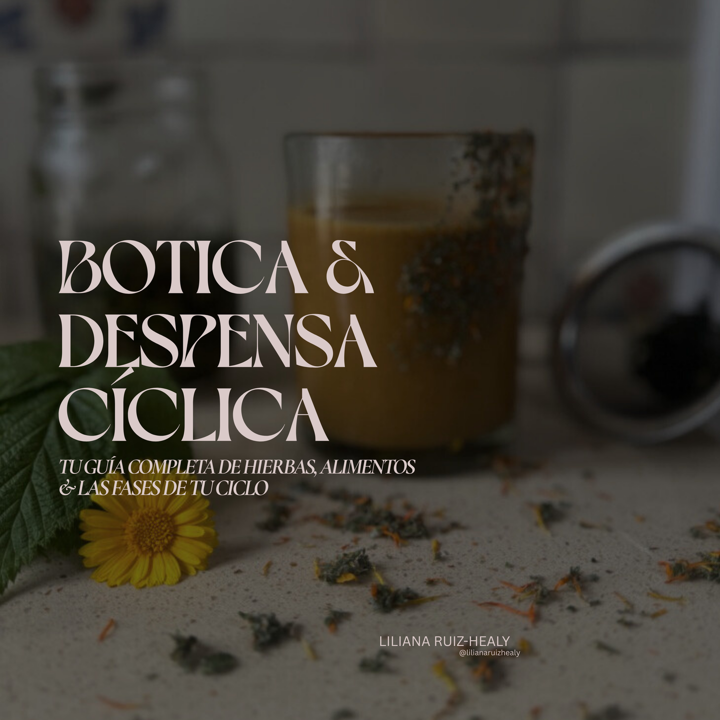 BOTICA & DESPENSA CICLICA: Tu guía completa de hierbas, alimentos & fases de tu ciclo