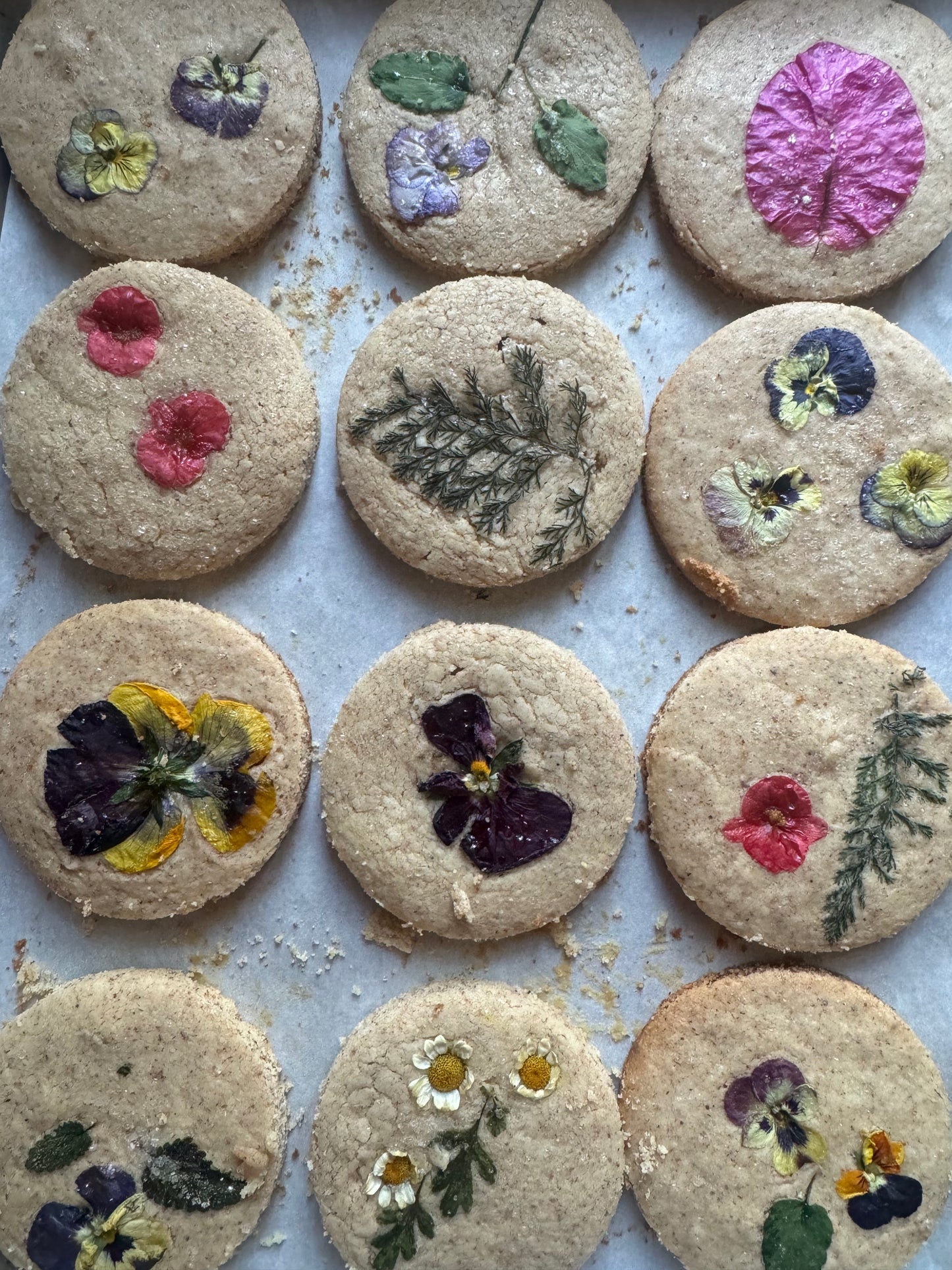 GALLETAS FLORALES
