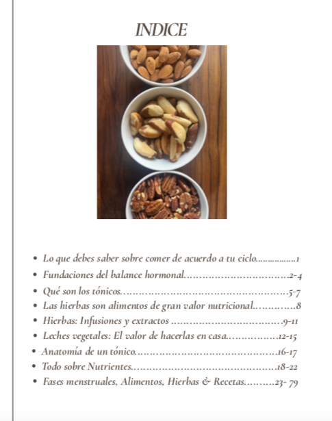 BOTICA & DESPENSA CICLICA: Tu guía completa de hierbas, alimentos & fases de tu ciclo