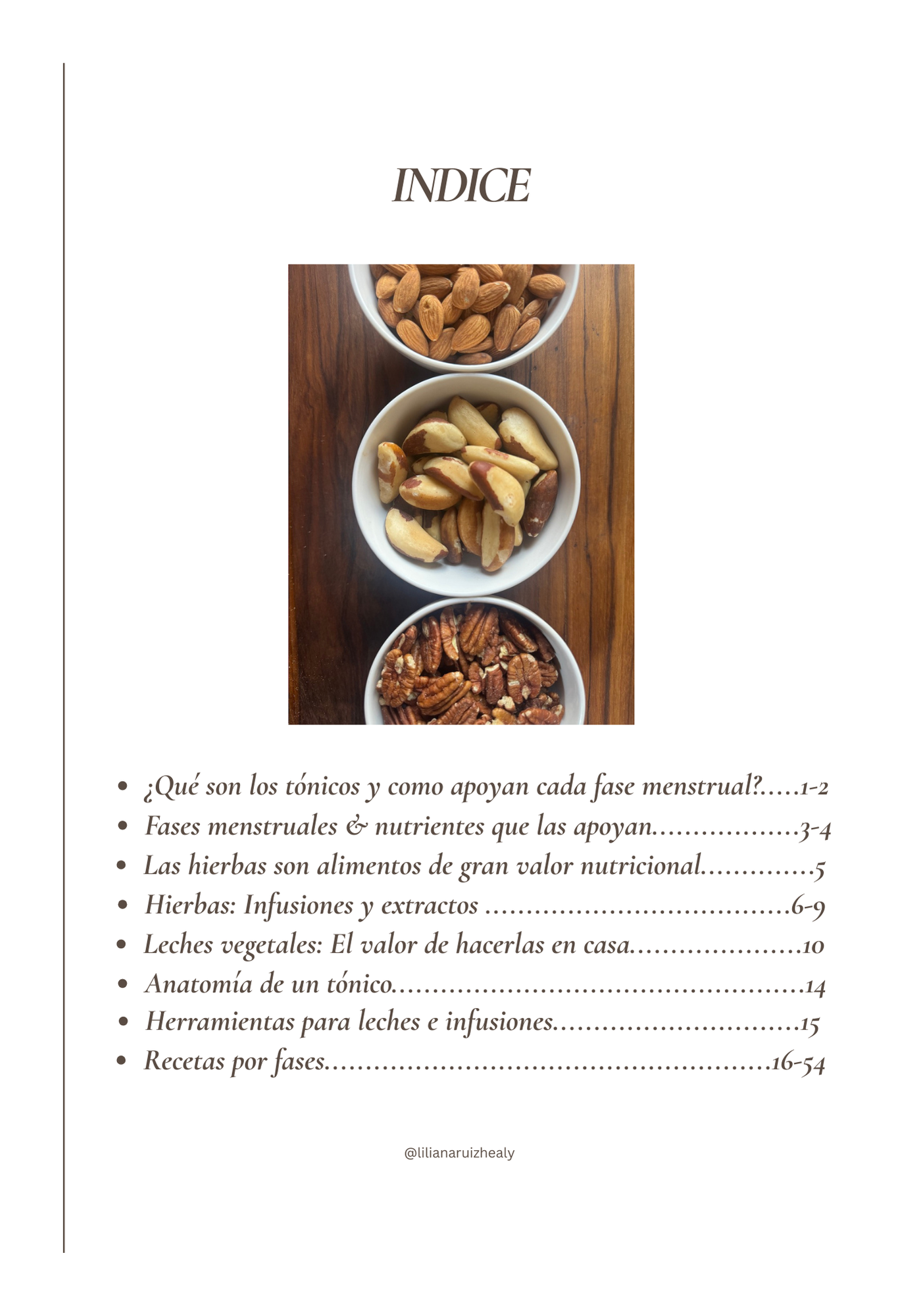 recetarios hierbas fases menstruales lilianaruizhealy